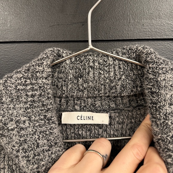 Celine by Phoebe Philo oversized turtleneck sweater - Picture 4 of 14